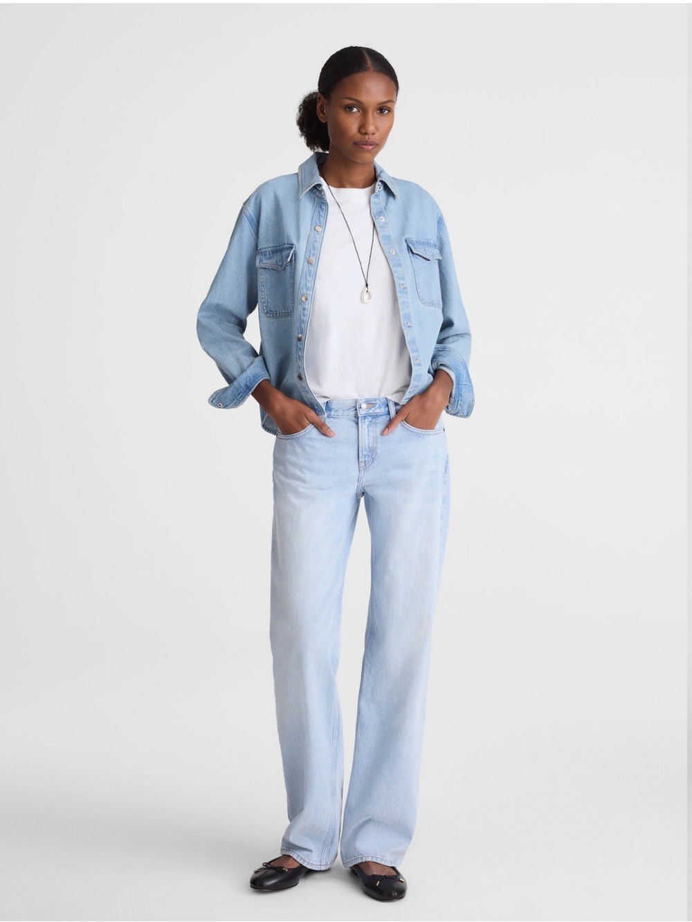 Madewell women’s jeans low rise loose jeans size 27 - Picture 2 of 13